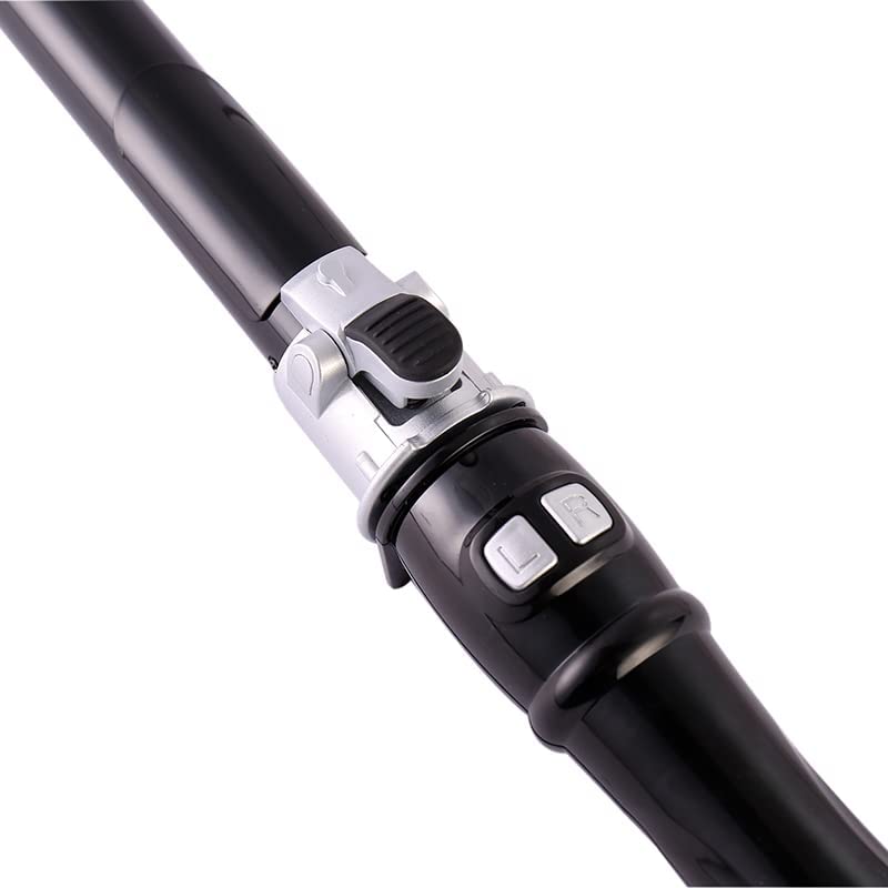 AIKO PRO Auto Rotating Hair Curler Curling Wand 28mm 1.1 Inch Curling Irons Hair Waver 30s Instant Heat-Up, Anti-Scald & Dual Voltage, with LCD Temp Display, Black, (L1920)