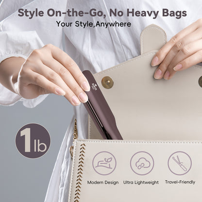 AirGlide 2-in-1 Wet to Dry Hair Straightener & Blow Dryer with High Speed Airflow Featuring AI Heat Control. Frizz-Defying Ions • Ultra-Light • Damage-Free Smart Styling Tool for Straight & Sleek Hair