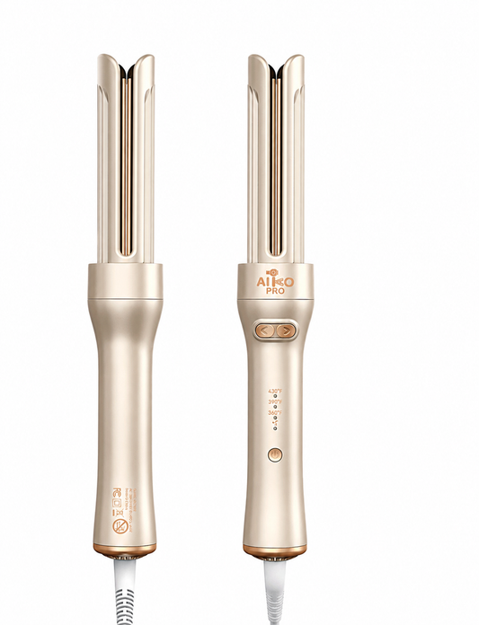 Cool Airflow Automatic Rotating Styler 3.0 Cool Air Technology for Tangle-Free, Lasting Bounce & Shine, Low Heat Risk, Global Use, 3 Temp Settings