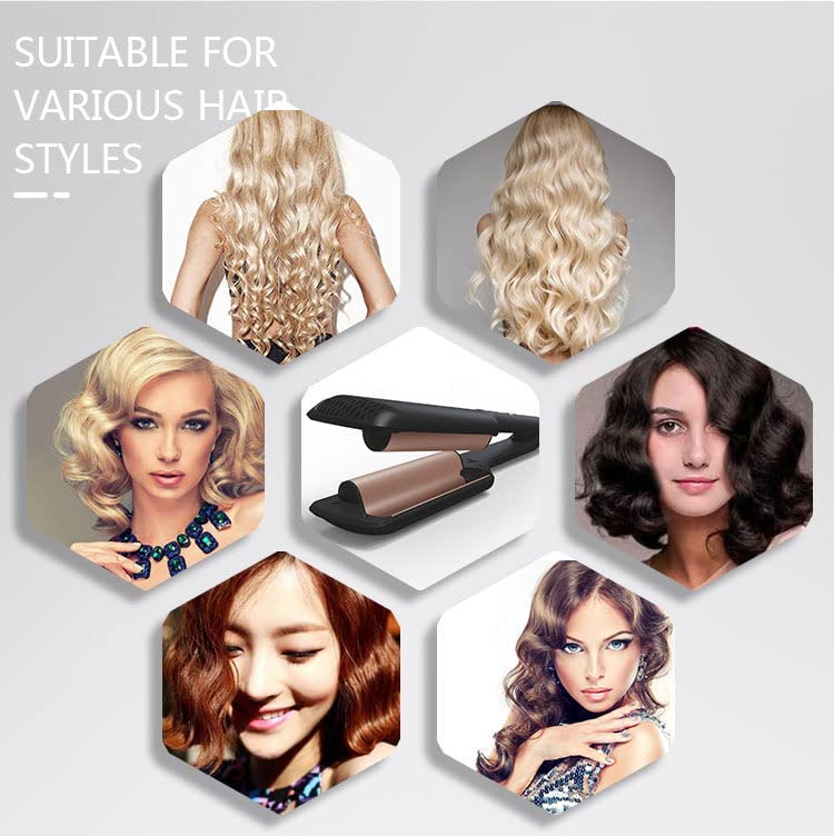 3 roll outlet curling iron