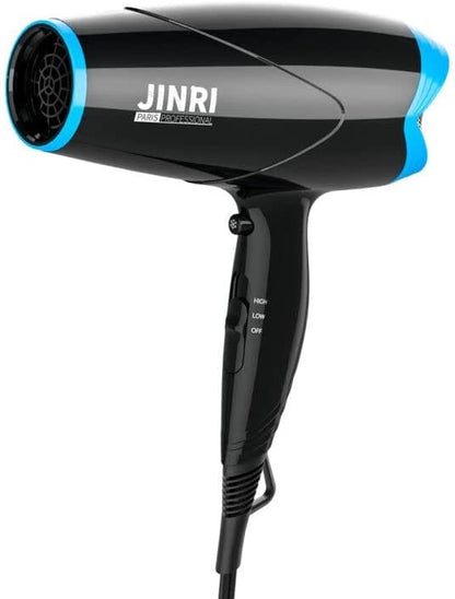 JINRI Professional Salon Ionic Ceramic Sterilization Hair Dryer Blow Dryer with Concentrator, ETL Certified